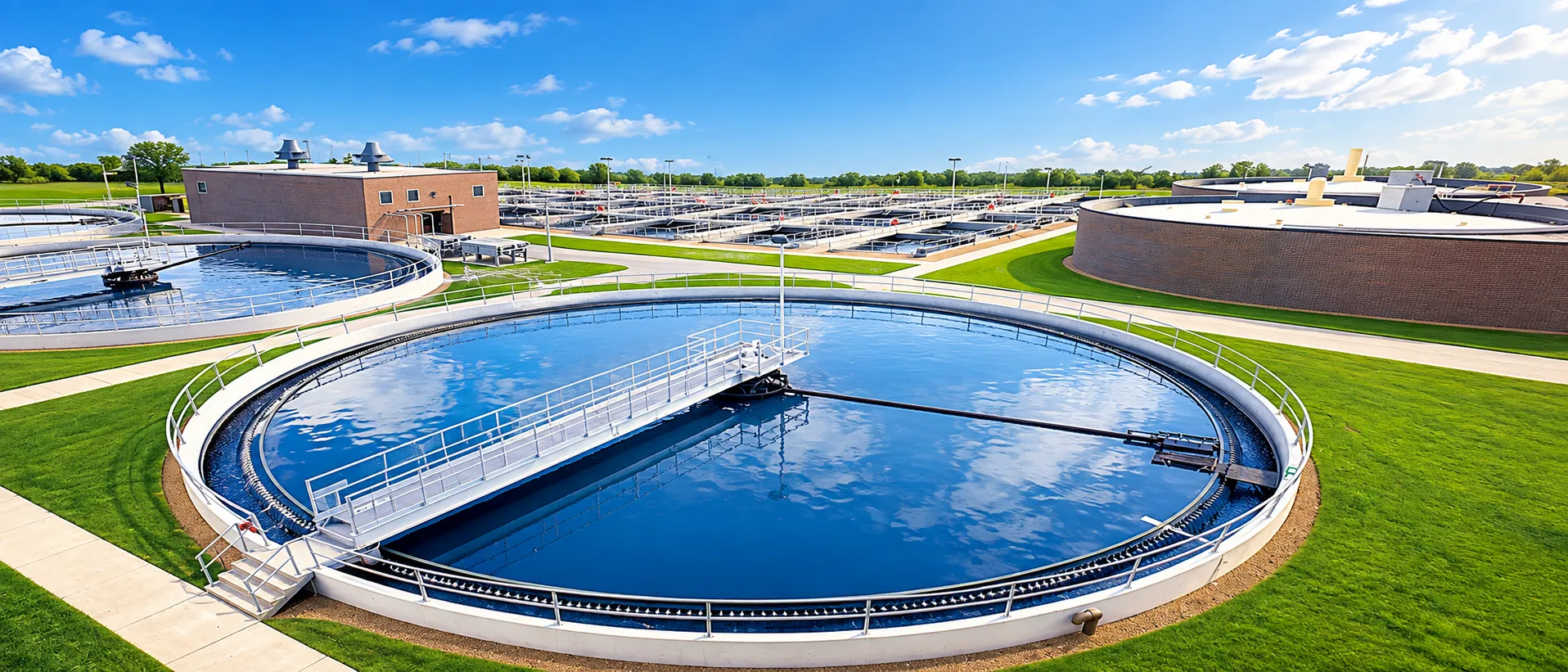 Wastewater treatment plant application